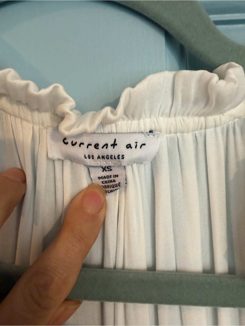 Current Air White Tiered Sleeveless Mini Dress - Picture 2 of 3